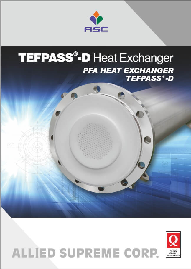 TEFPASS®-D Heat Exchanger -PFA HEAT EXCHANGER